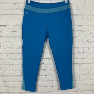 CEE bee CHERYL BURKE Leggings Size M Crop Pants with Mesh Inserts Size Medium